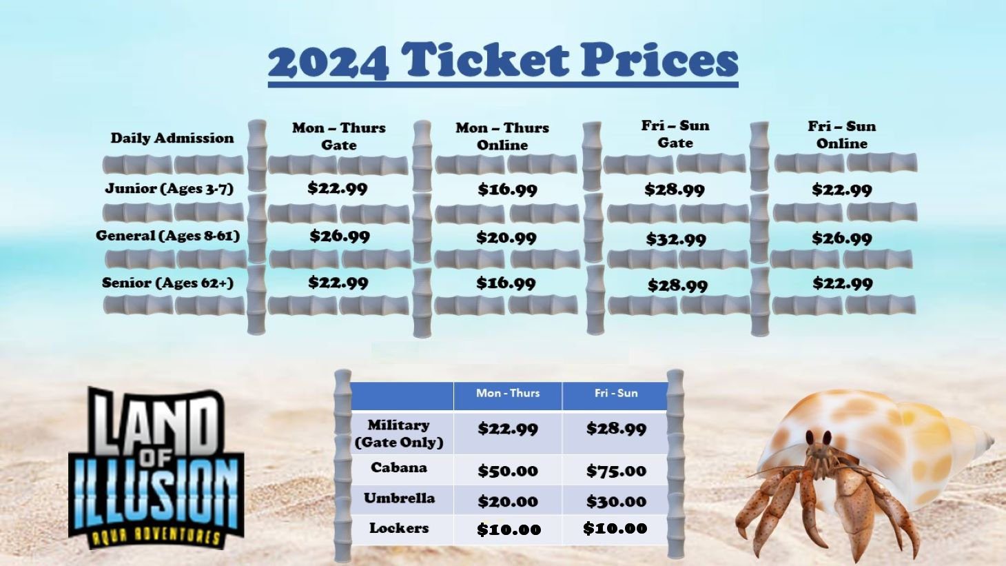 Land of Illusion Aqua Adventures