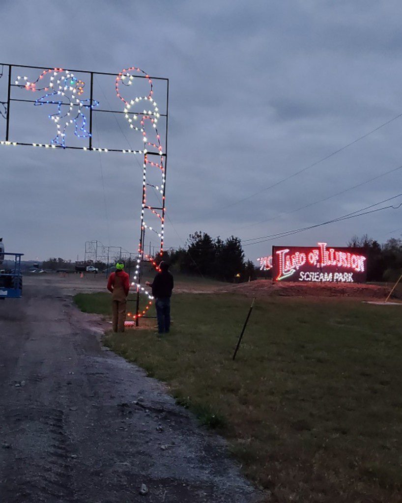 Christmas Glow at Land of Illusion
