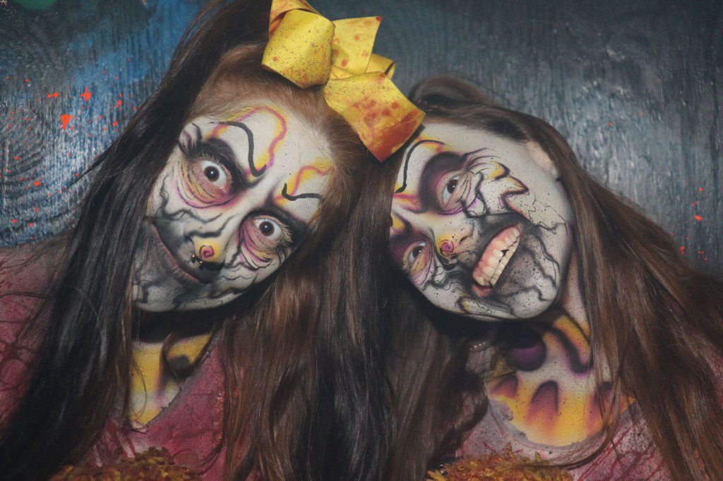 Twin Creepy Clows